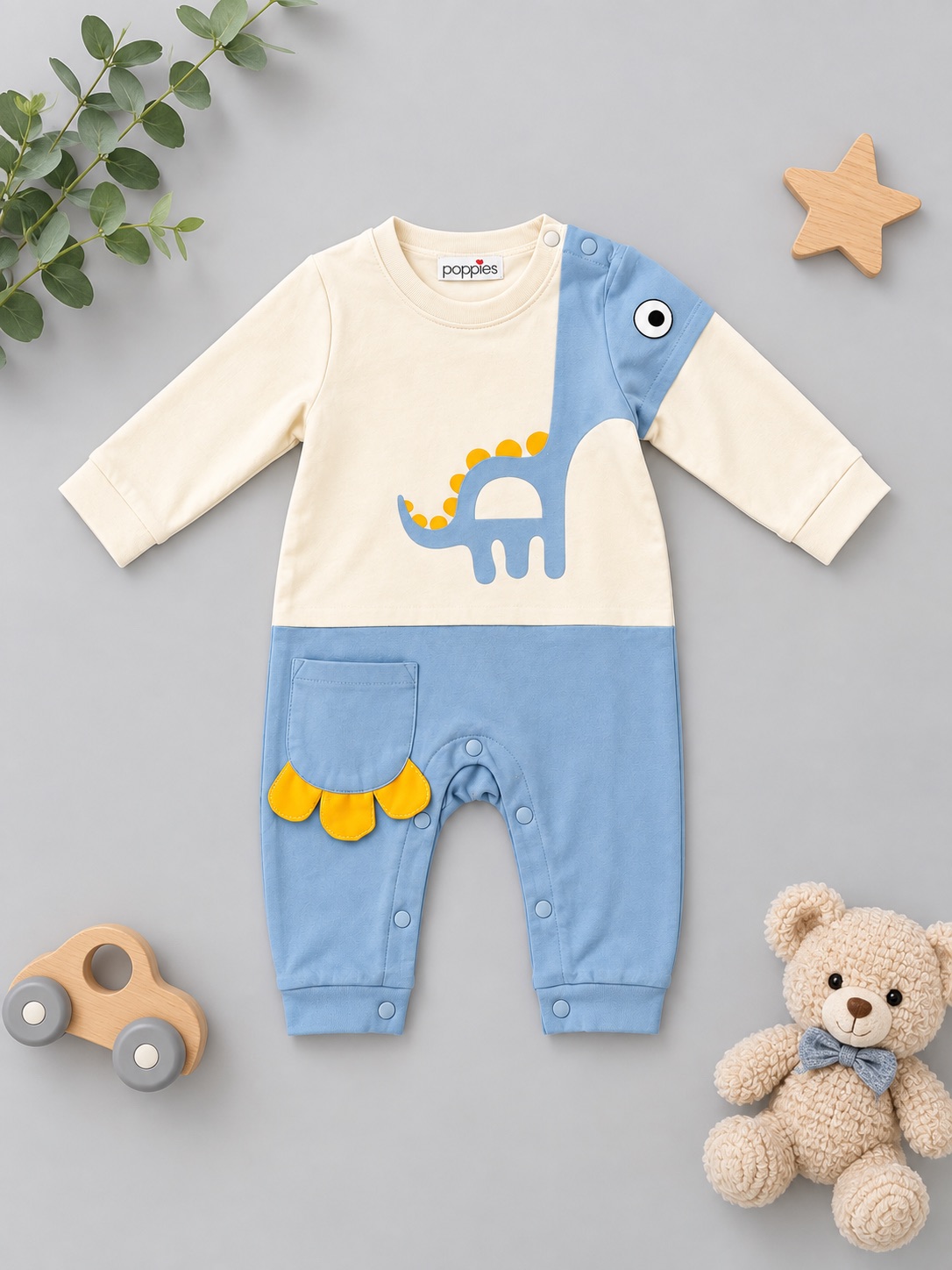 Little Dino Adventure Romper