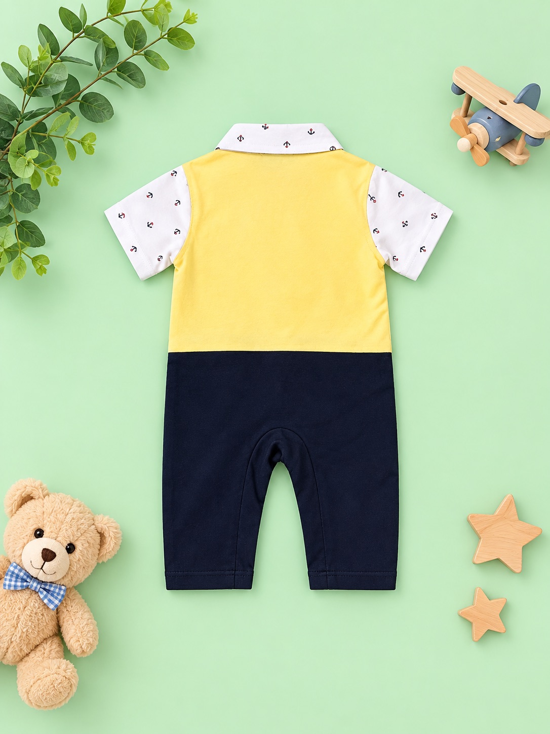 Little Gentleman Bow Romper — photo 2