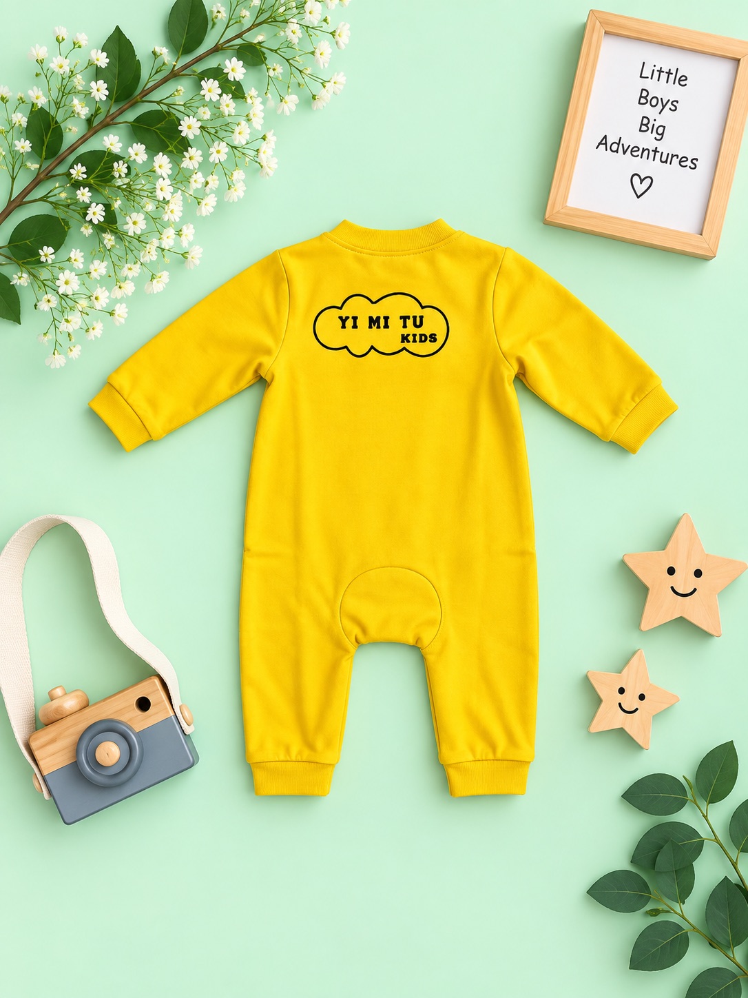 Sunny Safari Bear Romper — photo 2