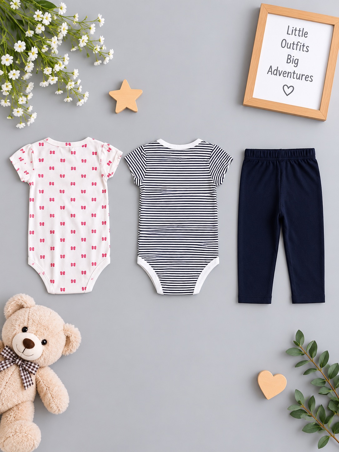 Pretty Bow Baby 3-Piece Set β photo 2