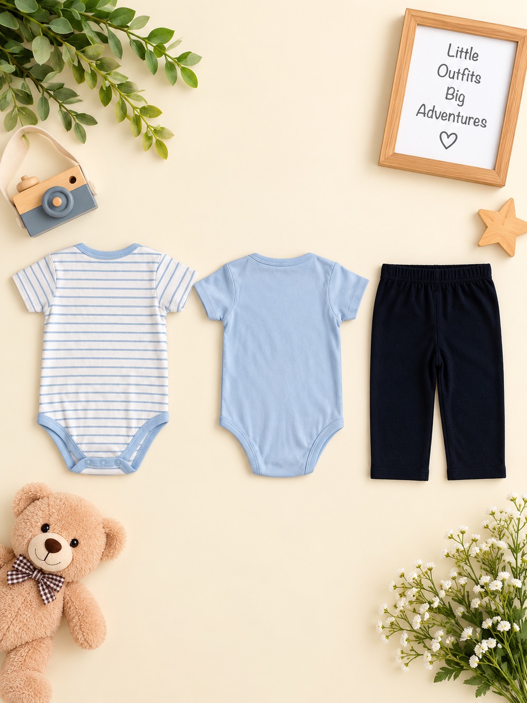 Little Gentleman Blue 3-Piece Set โ photo 2