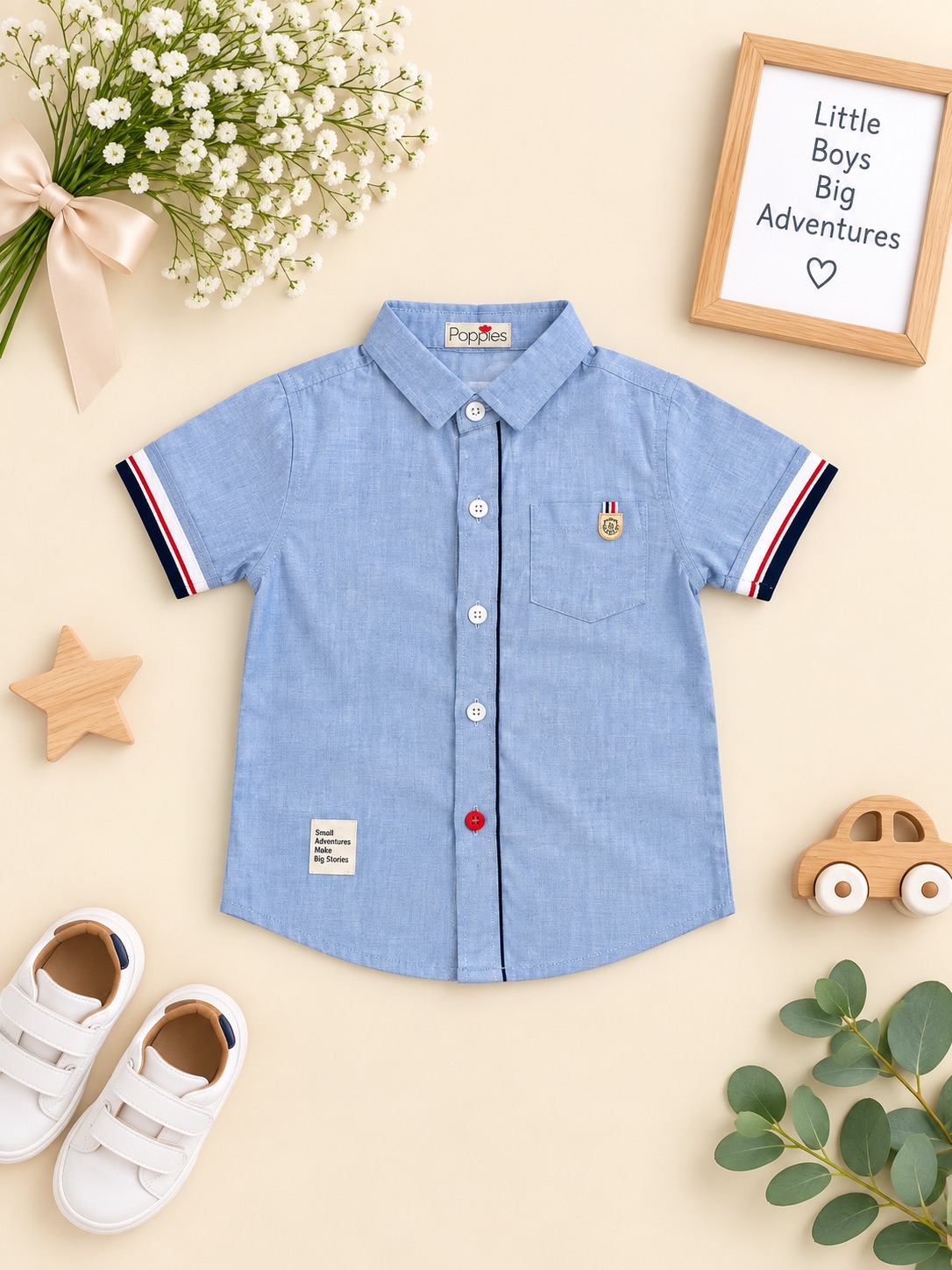 Little Explorer Stripe Shirt