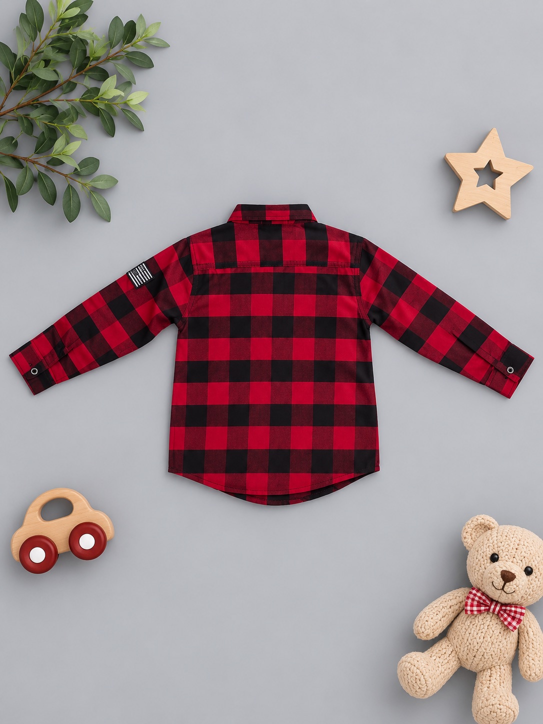 Redwood Plaid Boys Shirt — photo 2