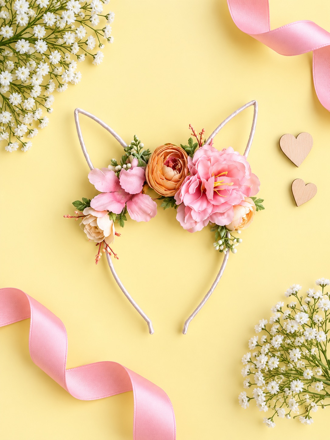 Blossom Bow Floral Headband