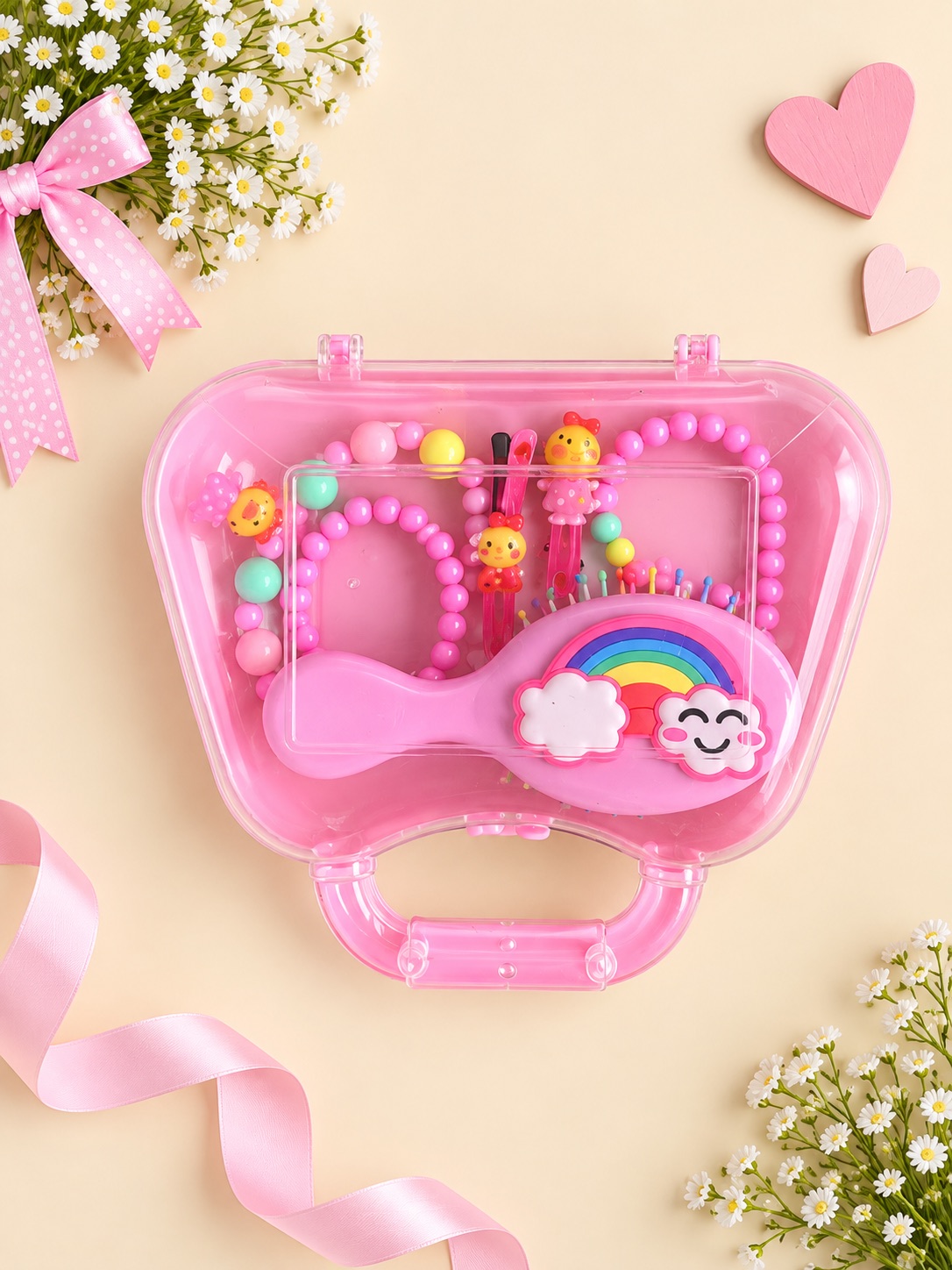 Pink Rainbow Charm Set — photo 3