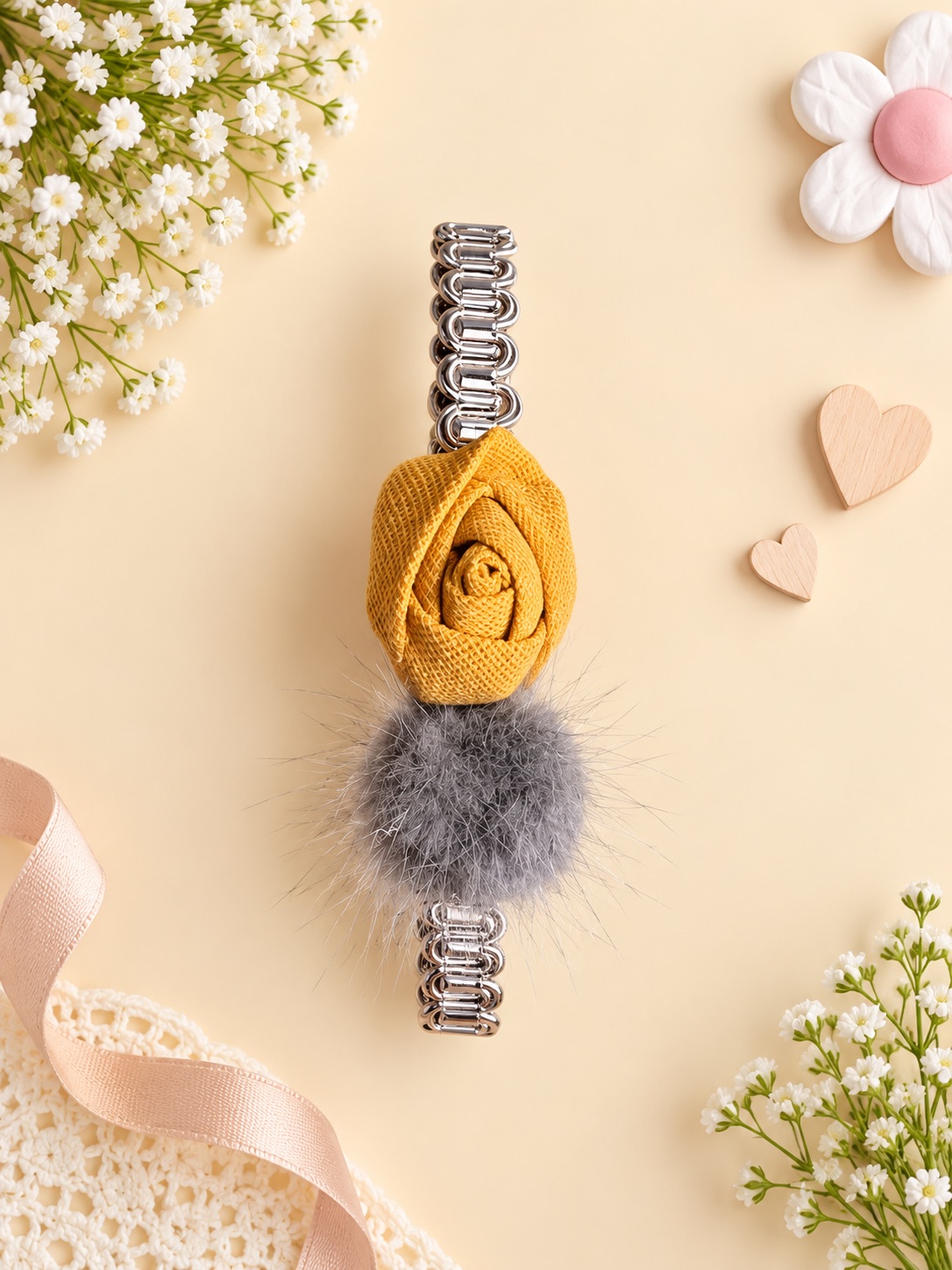 Golden Rose Elegance Headband — photo 2