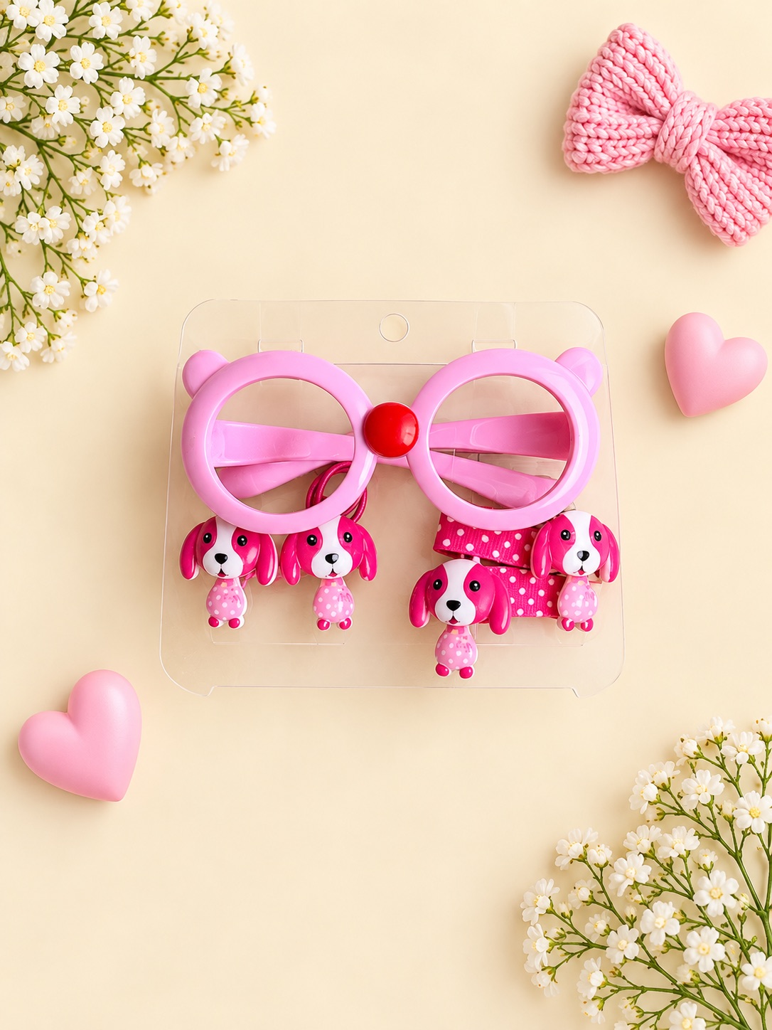 Pink Hair Accessory Set — photo 3