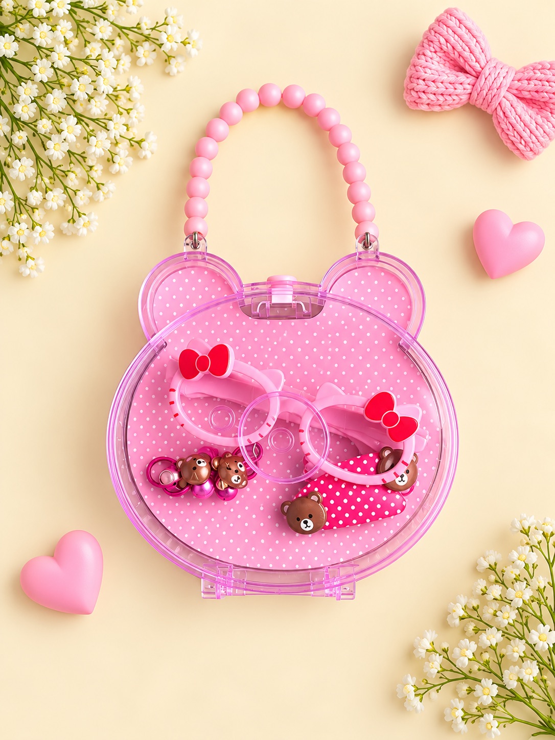 Pink Hair Accessory Set — photo 2