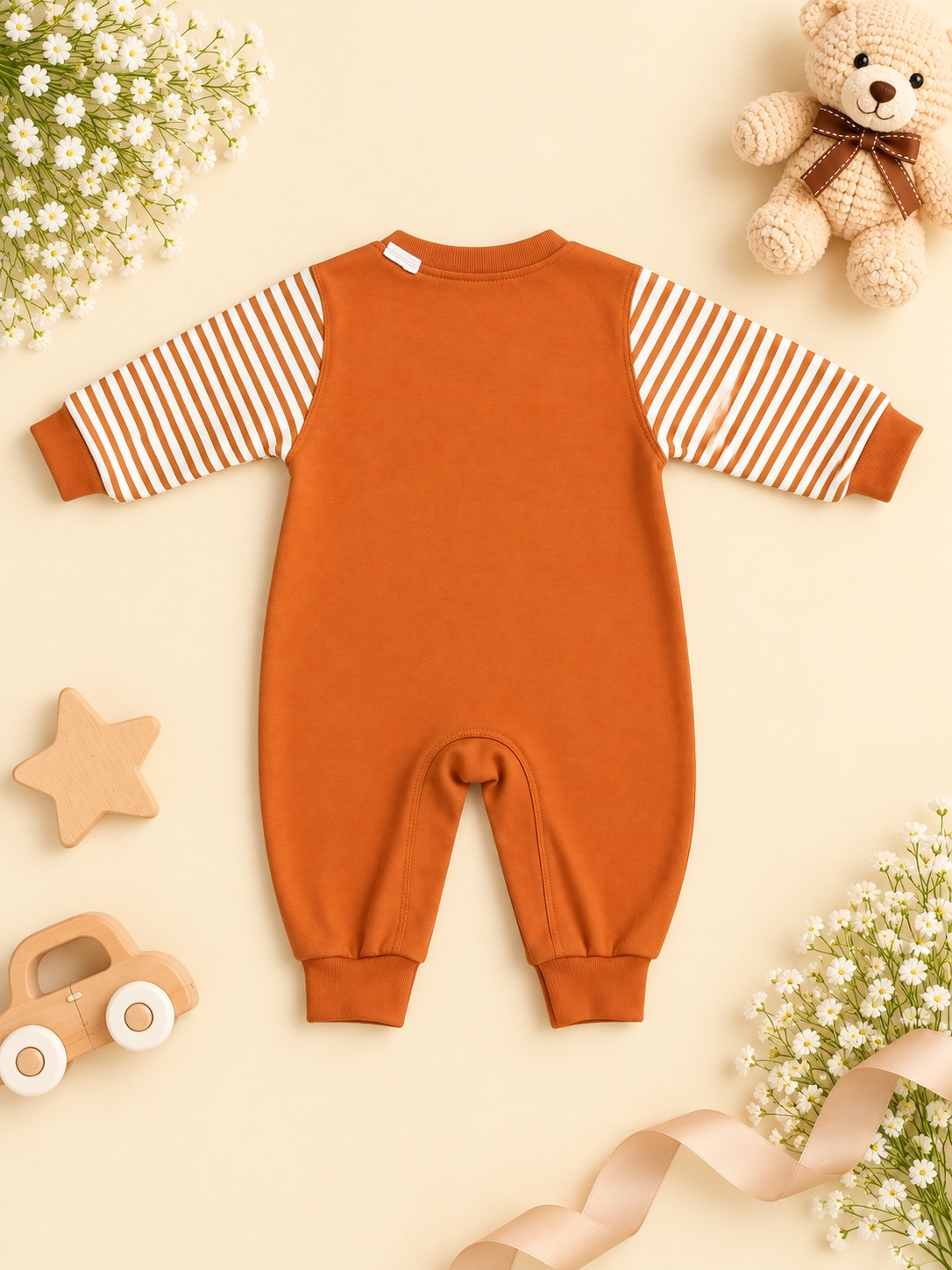 Little Explorer Cat Romper — photo 2