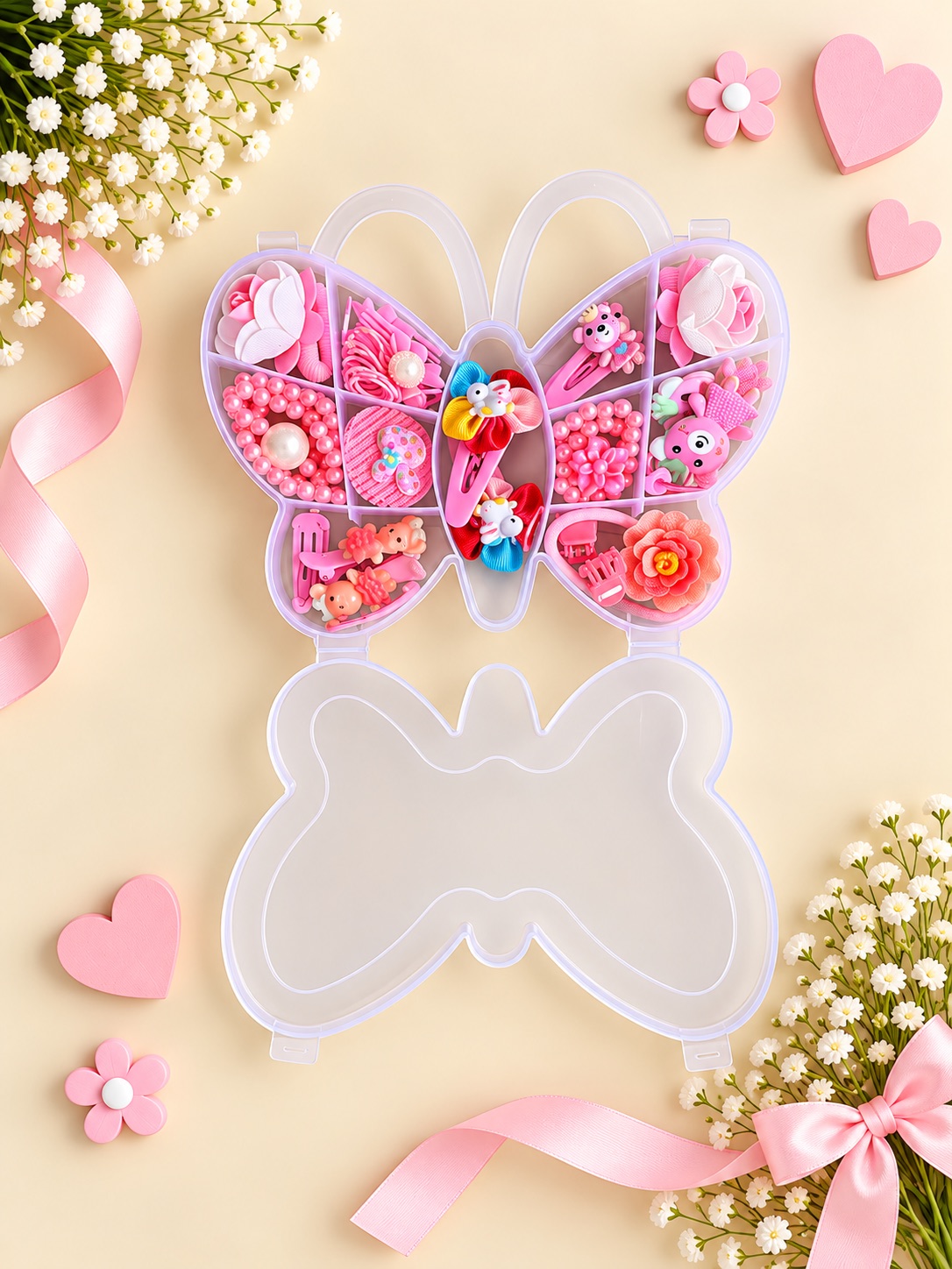 Pretty Pink Princess Hair Accessories Set — photo 7