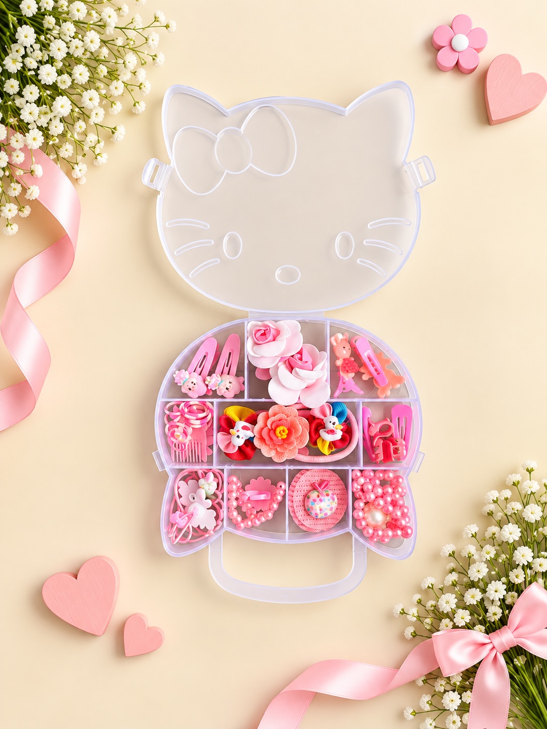 Pretty Pink Princess Hair Accessories Set — photo 5