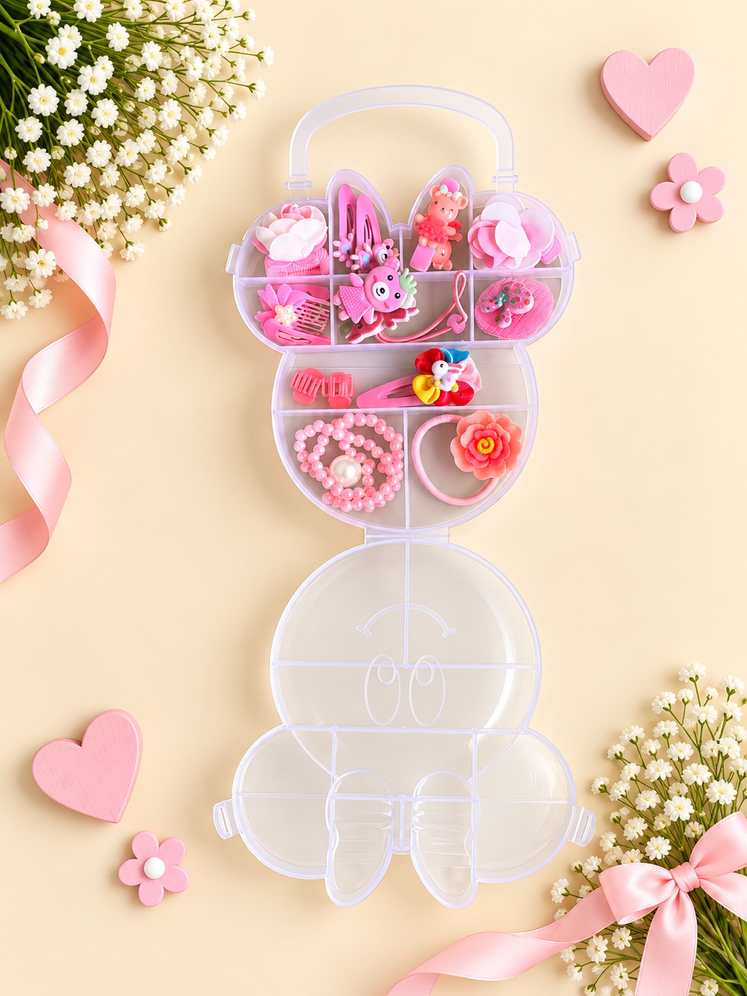 Pretty Pink Princess Hair Accessories Set — photo 3