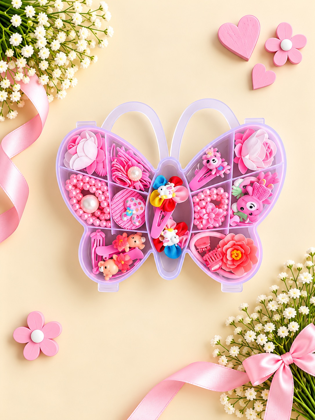 Pretty Pink Princess Hair Accessories Set — photo 8