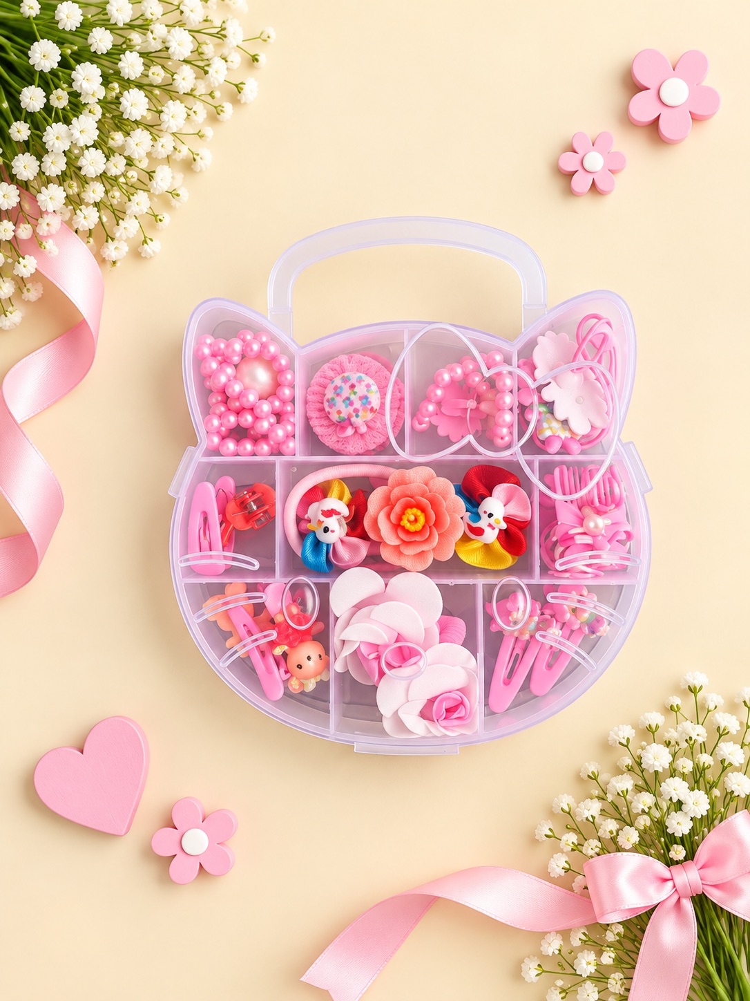 Pretty Pink Princess Hair Accessories Set — photo 6