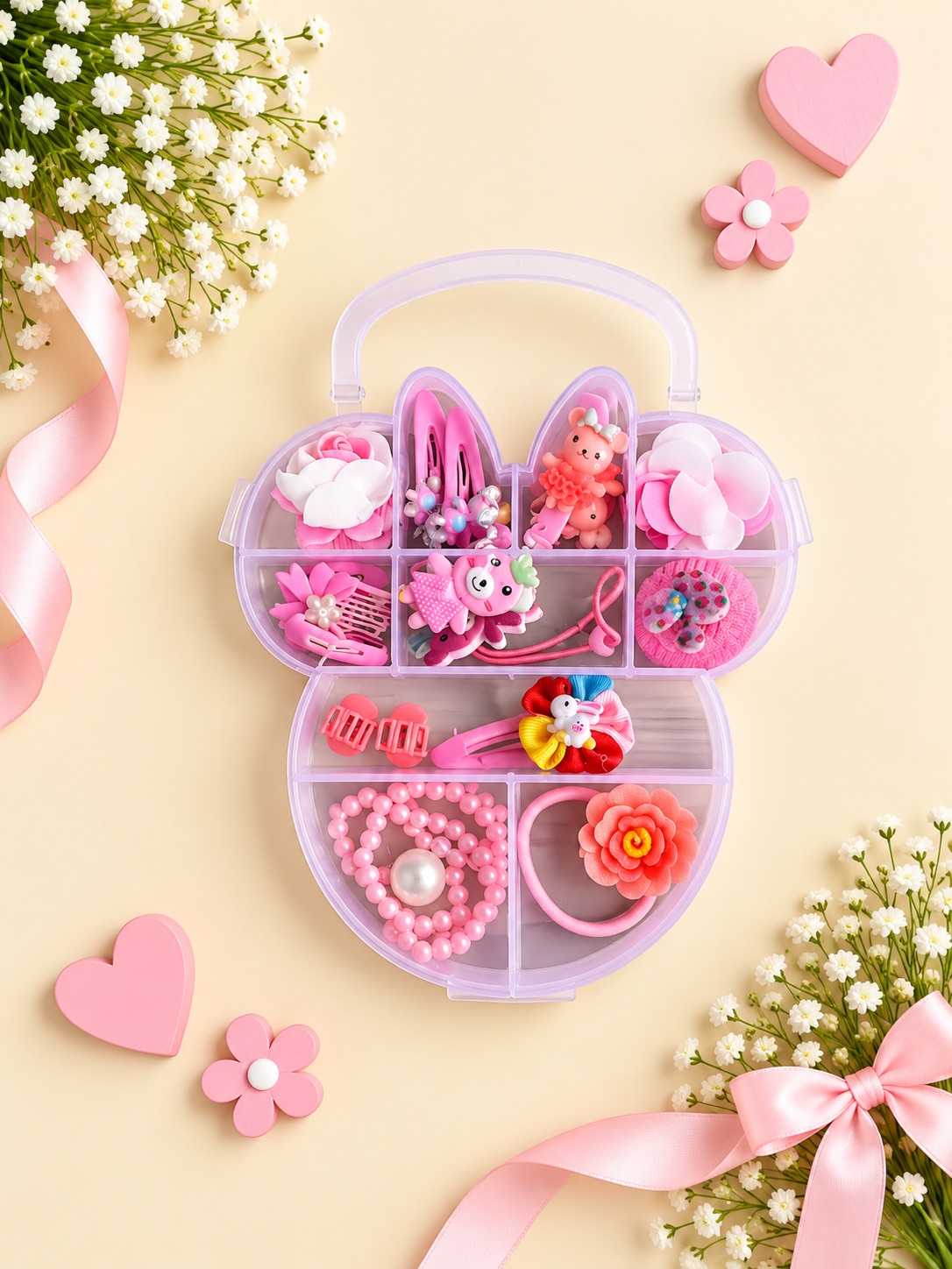 Pretty Pink Princess Hair Accessories Set — photo 4