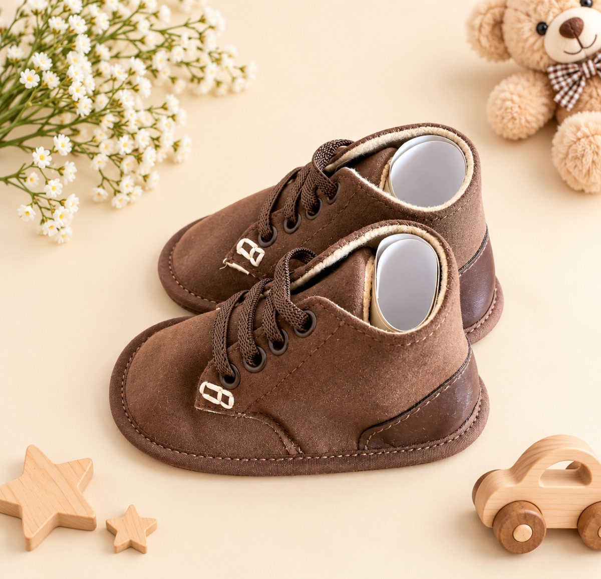 Cozy Cocoa Baby Boots — photo 2