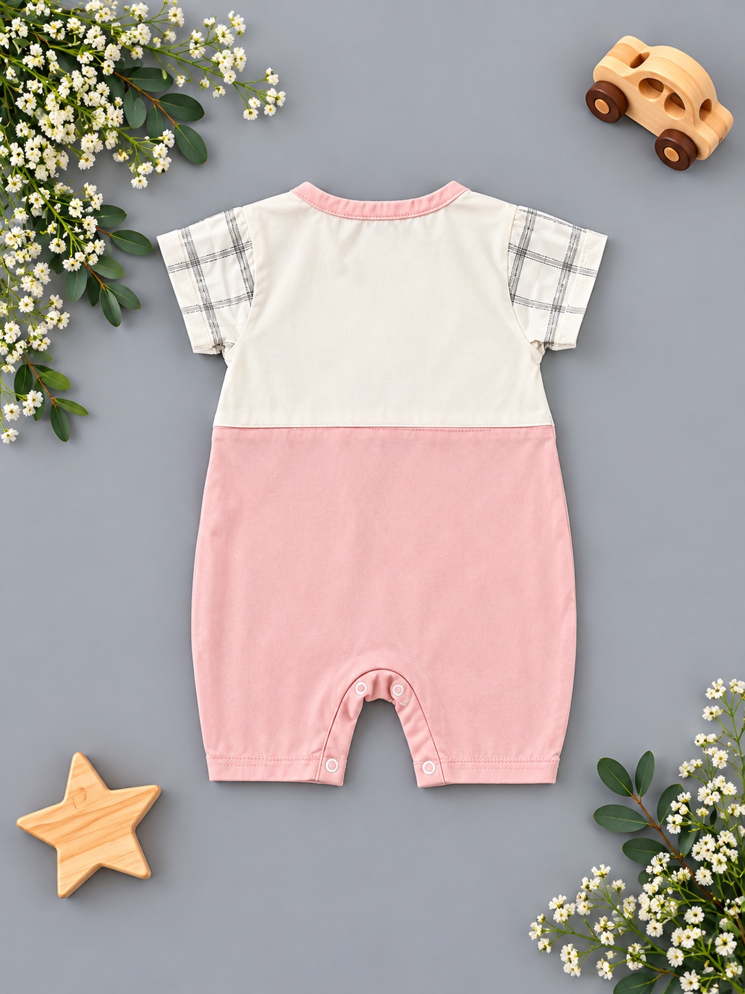 Pinky Piggy romper — photo 2