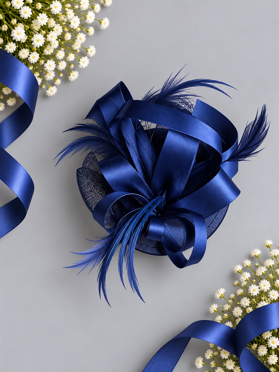 Royal Navy Feather Fascinator