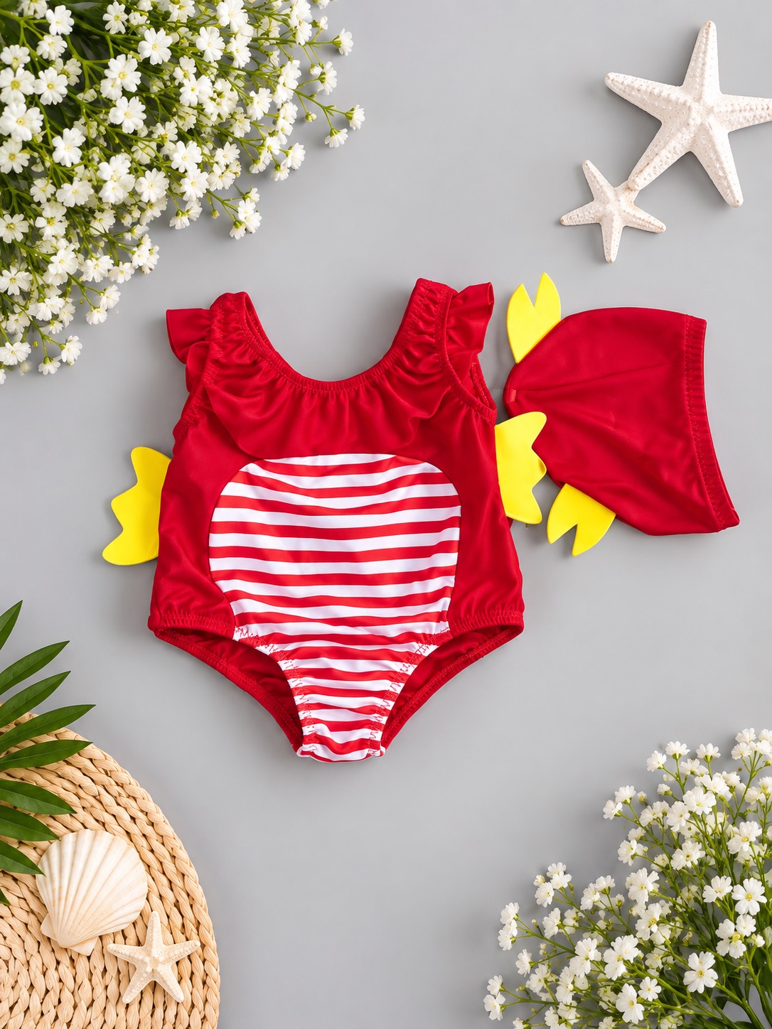 Little Red Sunshine Swimsuit