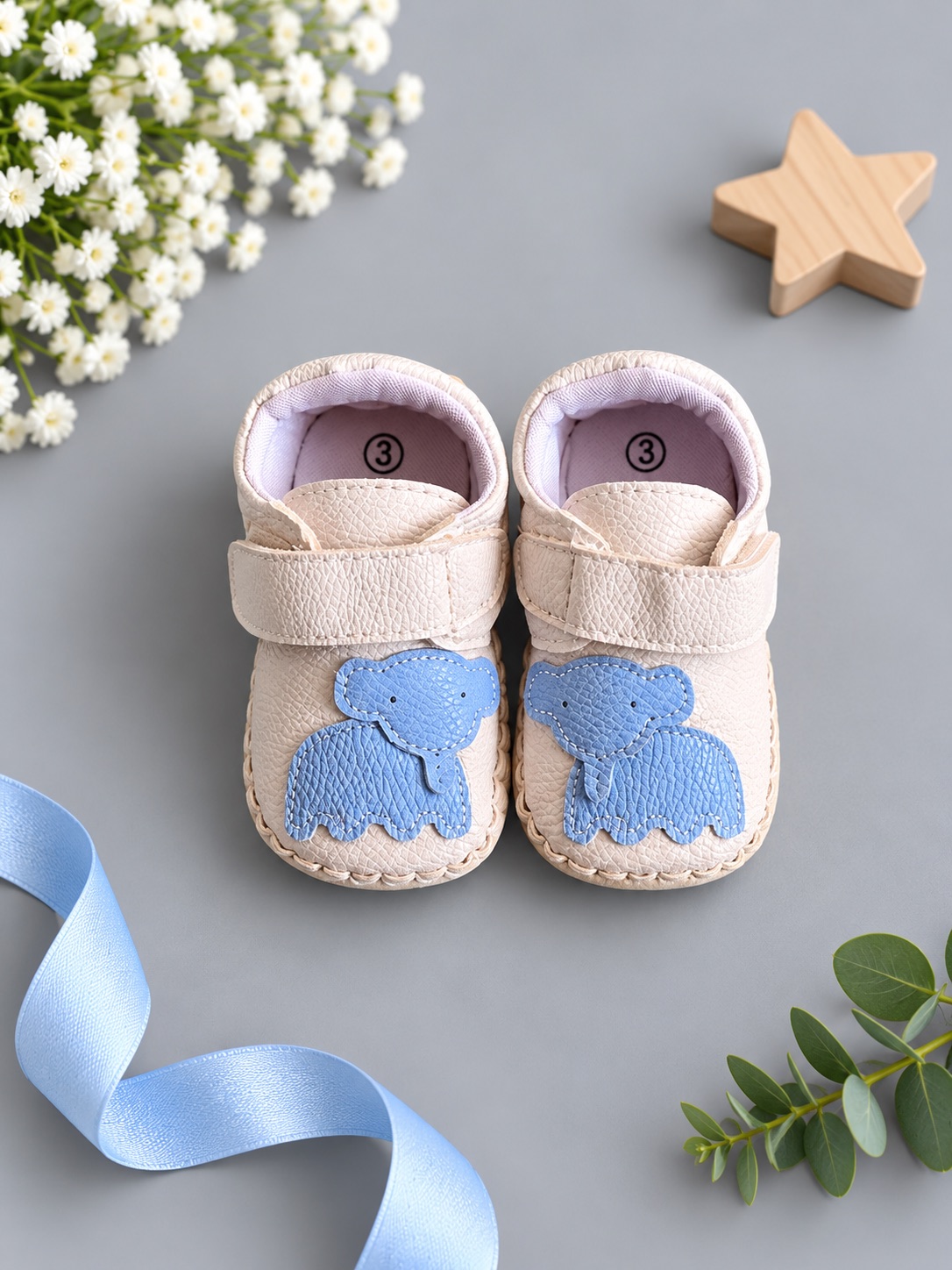 Little Blue Elephant Booties